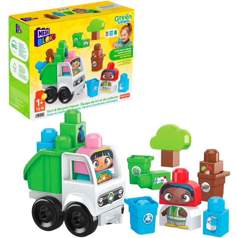 Mega Bloks - Ville Verte - La Brigade Du Recyclage