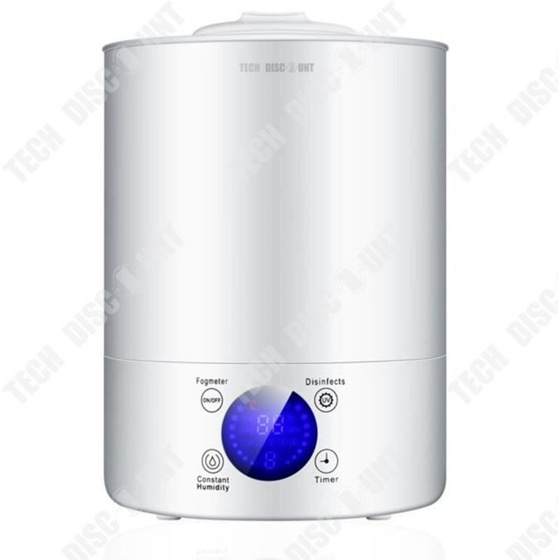 TD® Humidificateur de purification d'air Stérilisation UV Pulvérisation de grande capacité Stérilisation intelligente de l'humidité