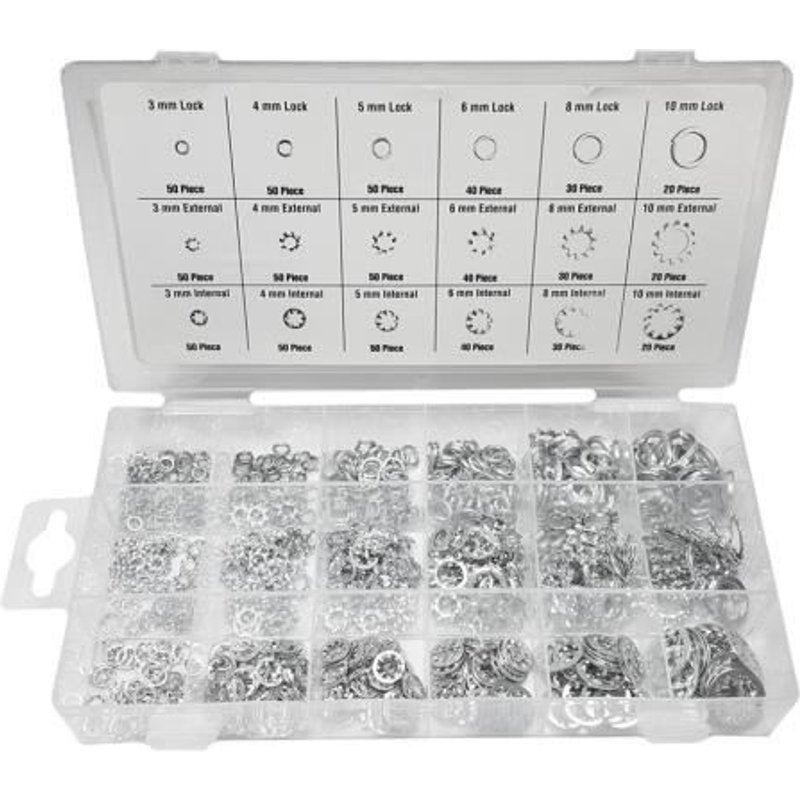 GENERIQUE - Assortiment 720 Rondelles Métalliques
