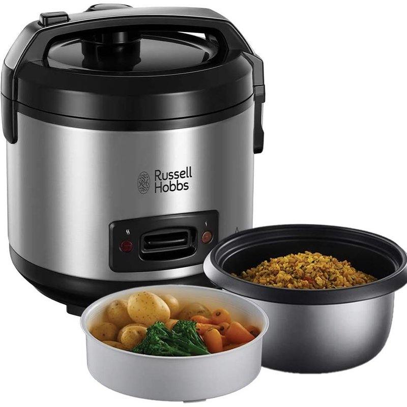 Cuiseur de Riz Russell Hobbs - 2 en 1 - Simple & Rapide - Classic