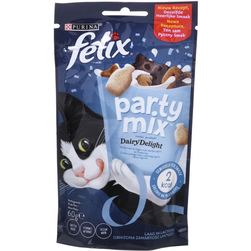 Felix Party Mix Dairy Delight - Friandise Pour Chat - 60g