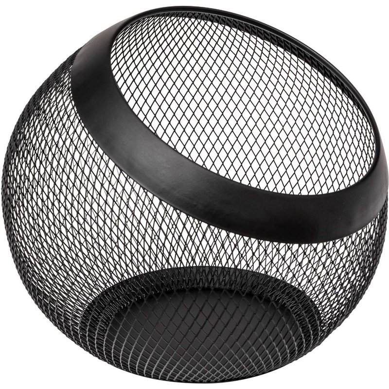 Range Capsules Rond En Métal - Noir