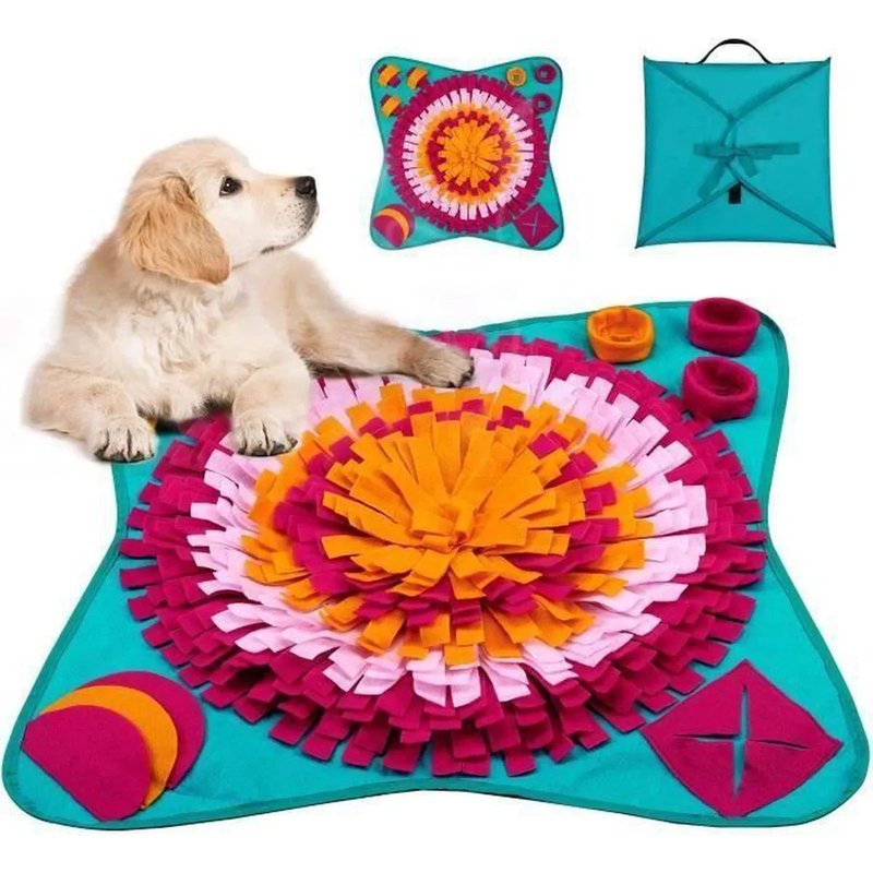 Tapis Snuffle Chien, Tapis De Fouille Chien, Jeu Tapis Snuffle, Chien Chat Snuffle Tapis,Le Stress Release Pad