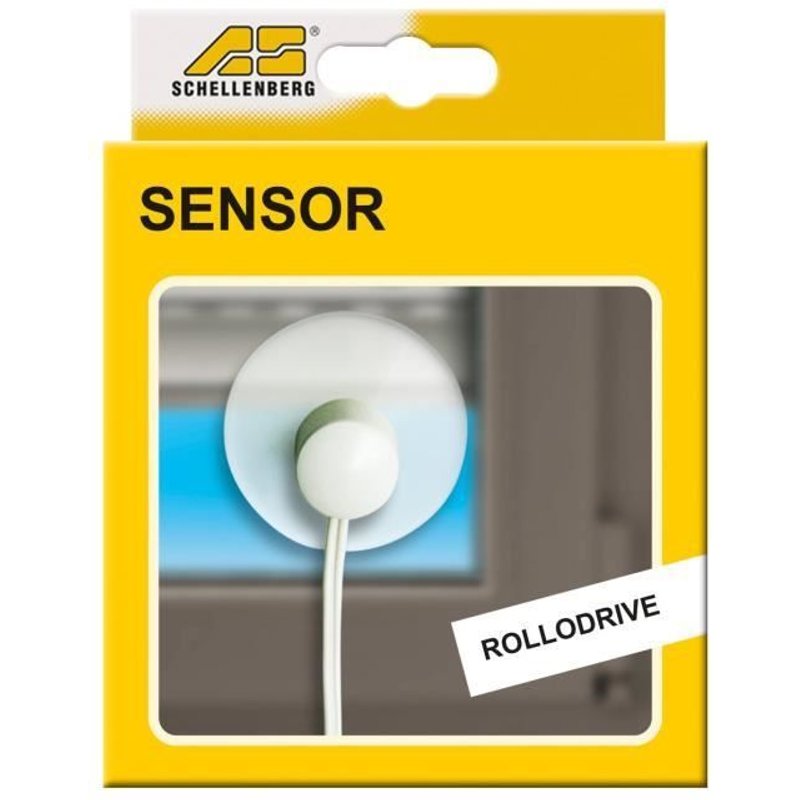 Schellenberg Sonde solaire pour enrouleur de sangle de volet roulant Rollodrive 35/45 - 22639