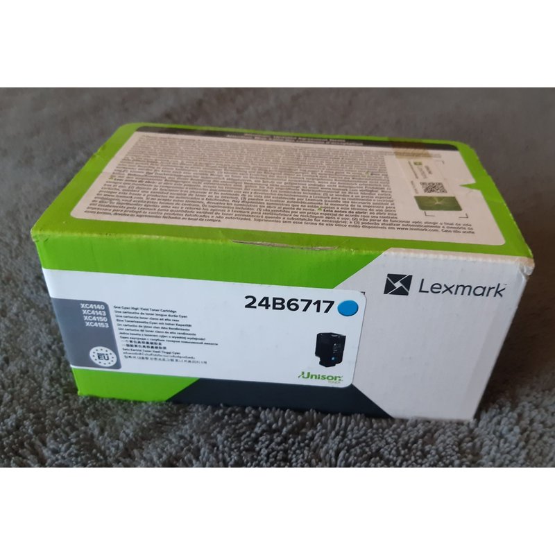 Lexmark - Cyan - original - cartouche de toner - pour Lexmark XC4140, XC4150, XC4153