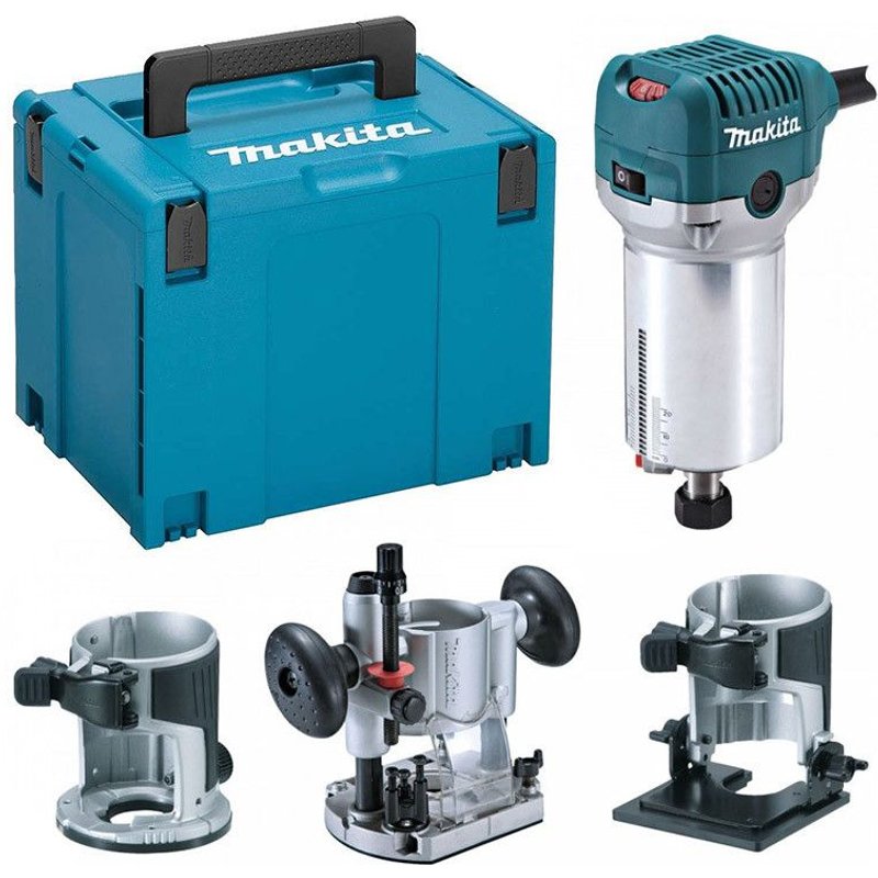 Affleureuse Défonceuse MAKITA RT0702CX2J