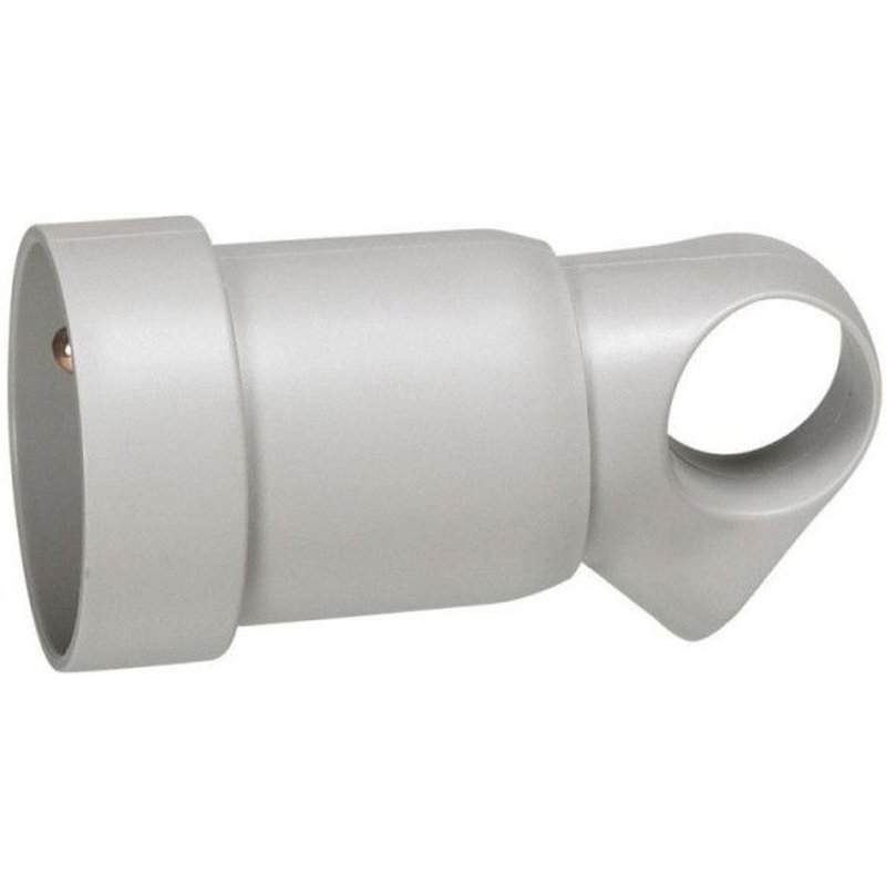 Prolongateur 2P+T + anneau - 16A - gris LEGRAND