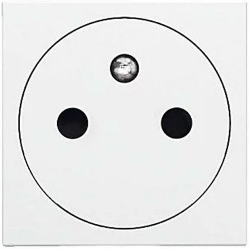 Prise affleurante 2P+T Mosaic - blanc LEGRAND