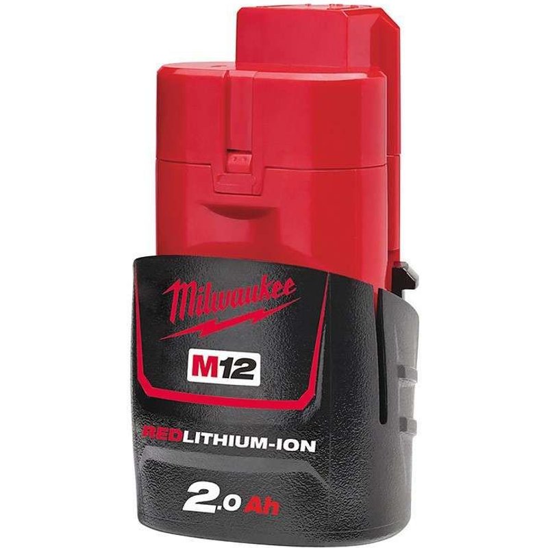 Batterie MILWAUKEE M12 B2 M12 Red Lithium 2.0 Ah