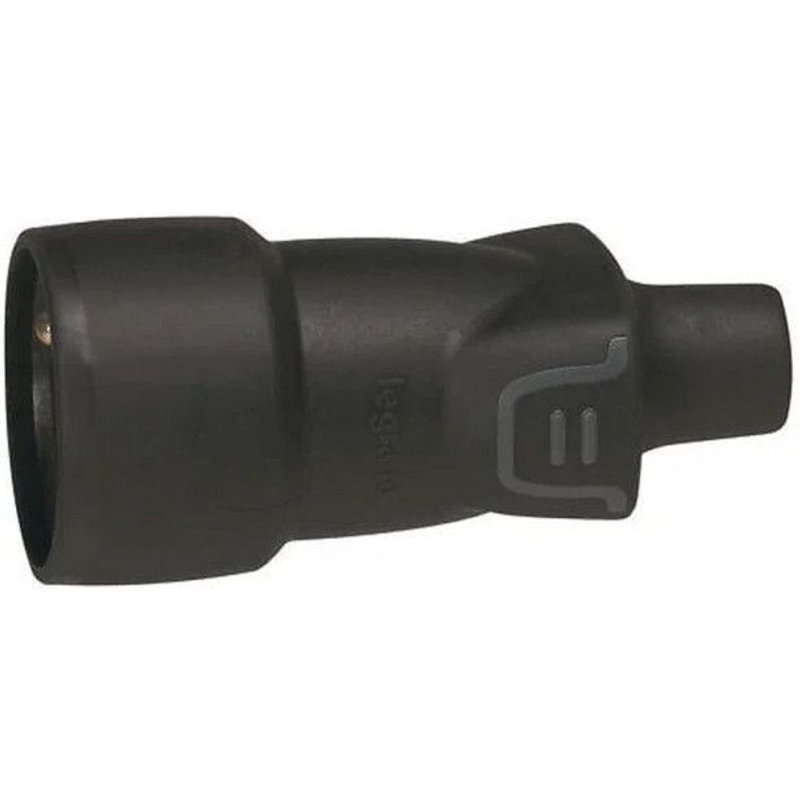 Prolongateur 2P+T Ã vis - 16A - noir LEGRAND