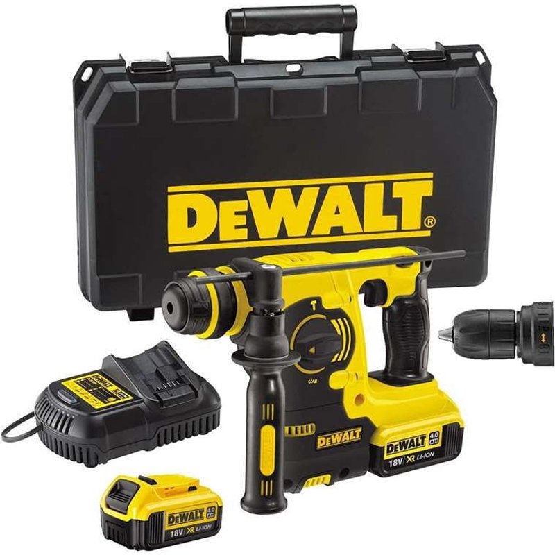 Perforateur Burineur DEWALT DCH254M2 SDS-Plus 18V XR Li-ion 2 x 4 Ah