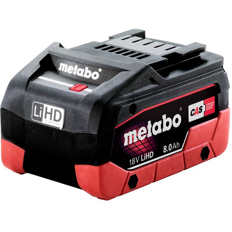 Batterie 8,0Ah METABO LIHD 18V 625369000