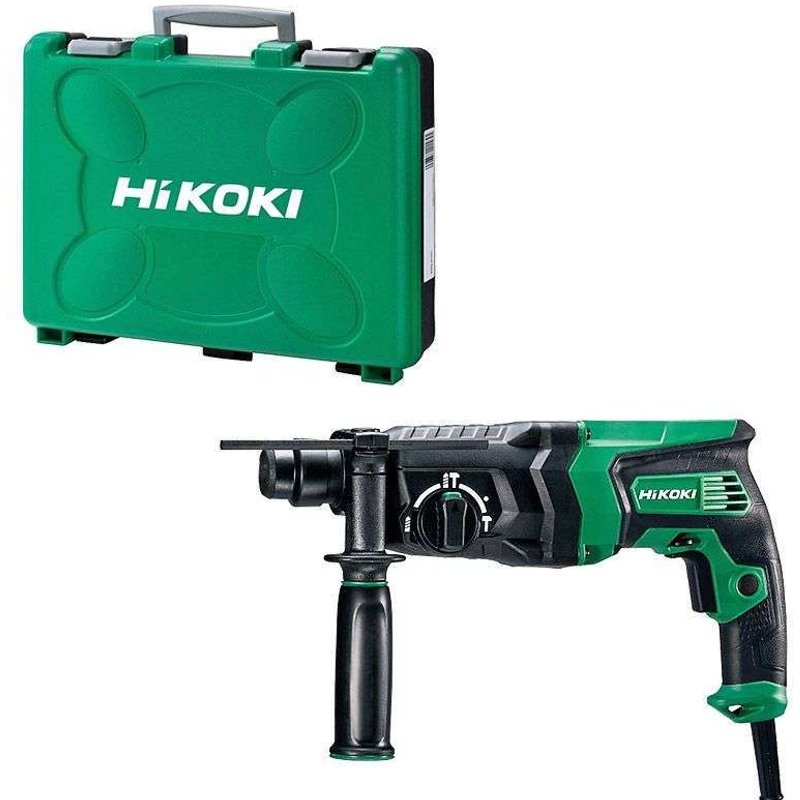 Perforateur HIKOKI DH26PC2WSZ 26mm SDS + 830W - 2,9 Joules EPTA