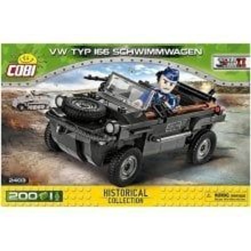 Cobi 2403 Vw Typ 166 Schwimmwagen (Historical Collection)