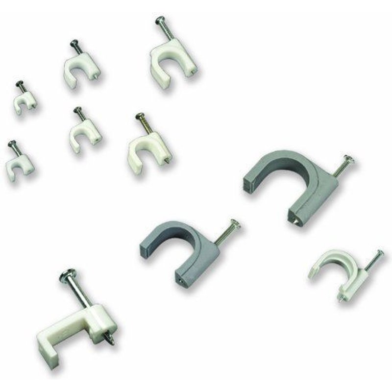 Electraline 60710 Attache Blanc 80 pièces