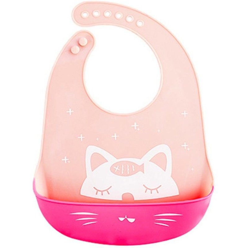 Bavoirs En Silicone Imprimé Pour Bébé, 1 Pièce, Bandana Imperméable, Pour Garçon Et Fille, Qualité Alimentaire