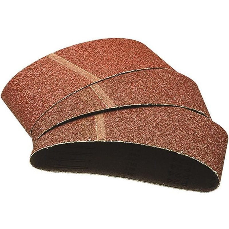 WOLFCRAFT 3 Bandes abrasives grain 120 75x533mm