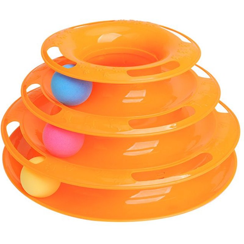 Jouet Éducatif À Trois Niveaux Pour Chat, Harnais Pour Chien, Accessoires Pour Animaux De Compagnie, Matériel De Formation, Fournitures De Plaque De Divertissement