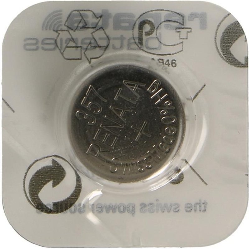 RENATA Pile bouton Silver Oxyde 357 / SR44W 0% mercure