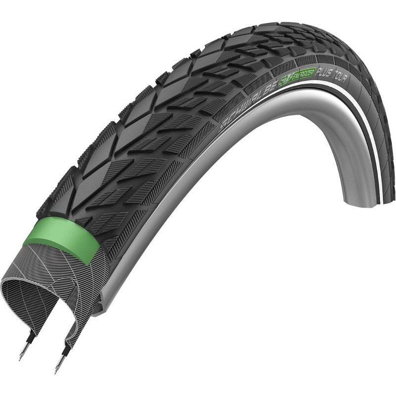 Pneu vélo City Schwalbe Energizer Tour Plus 700x38 TR noir