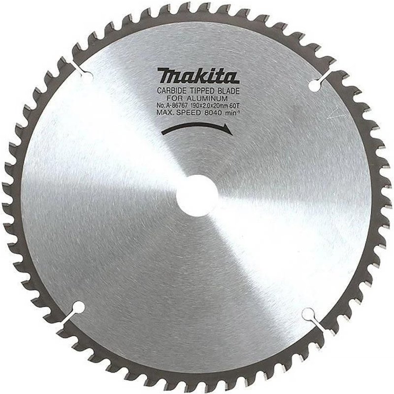 Lame carbure MAKITA B-12522 355mm pour aluminium