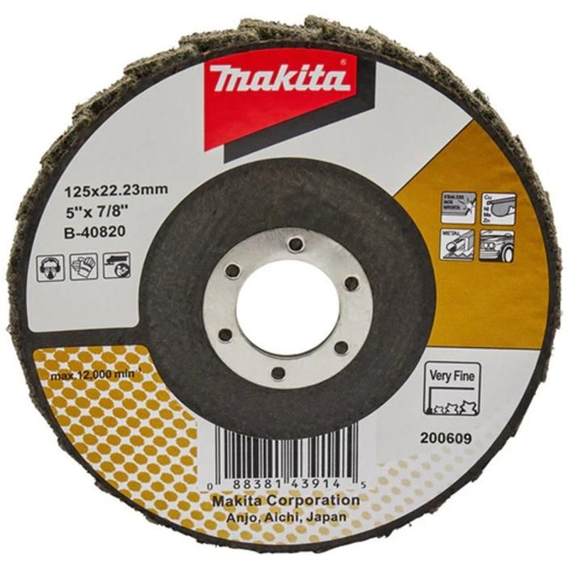 Disque Ă lamelles pour conditionnement de surface MAKITA B-40820