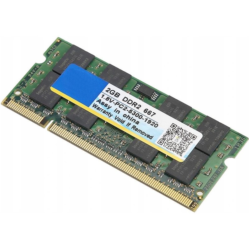 MÉMOIRE RAM DDR2 POUR ORDINATEUR PORTABLE