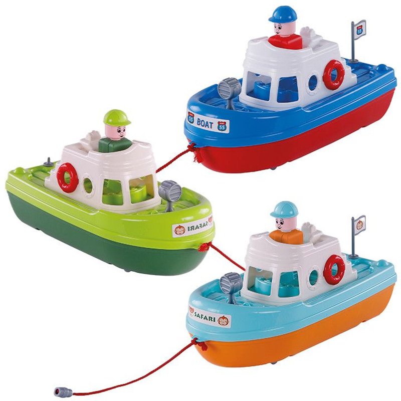 Bateau Flottant 27 Cm (Coloris Aléatoire) - Multicolore