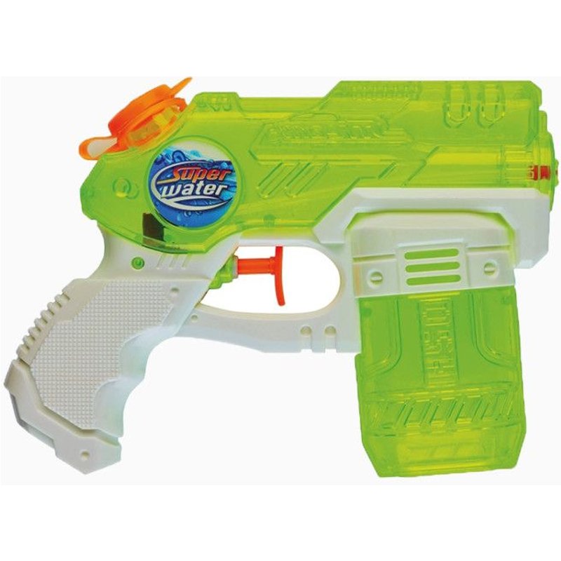 Pistolet A Eau 1jet 21cm Ass3