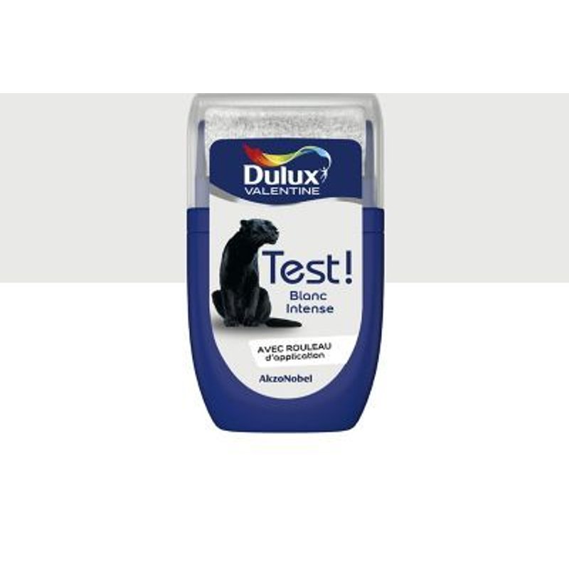 Testeur de peinture Crème de Couleur Dulux Valentine blanc intense 30ml