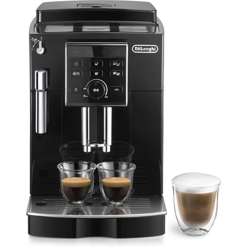 Machine à café en grain et moulu DELONGHI ECAM13.123B - 15 bar - 1,8 L - 2 tasses - Buse vapeur