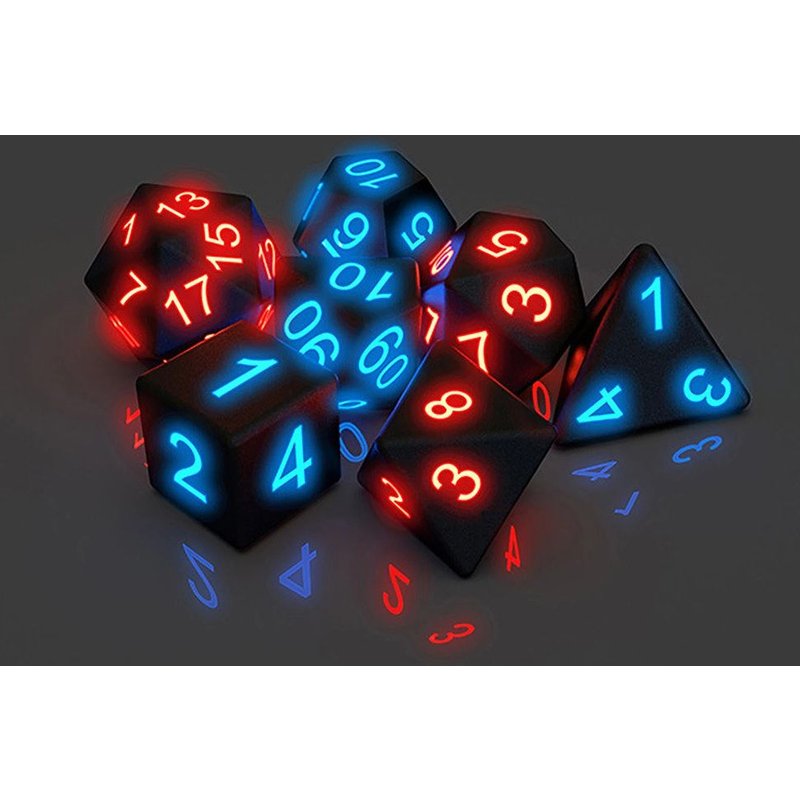 Jeu de société électronique, ensemble de 7 pièces, barre électronique, lumineux, Led, Pixels magiques, jeu de rôle, Mtg, Table