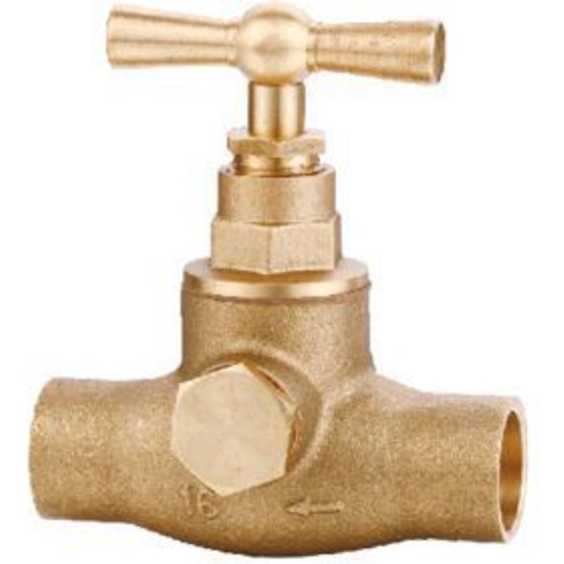 Robinet d'arrêt avec purge ø12 mm Diall