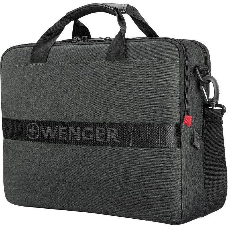 Wenger MX ECO Brief - Sac Ă dos pour ordinateur portable - 16" - gris, Charbon