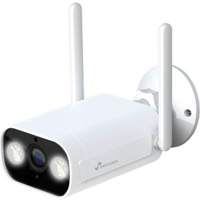Caméra de surveillance NIVIAN Nivian Caméra WiFi 2K IA et lumière