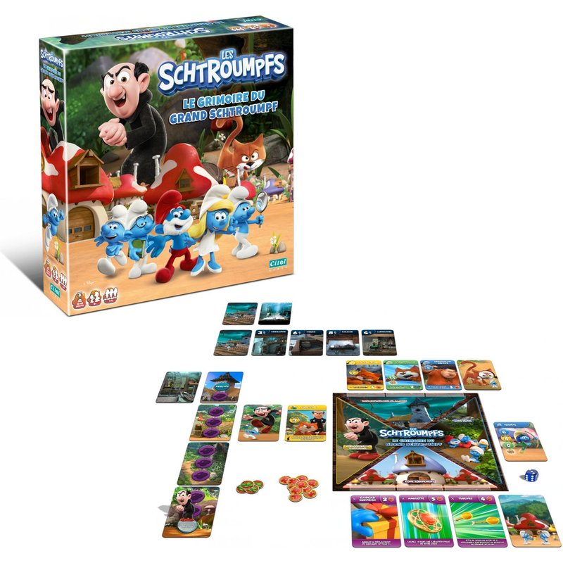 Jeu Enfants Les Schtroumpfs - Le Grimoire Du Grand Schtroumpf