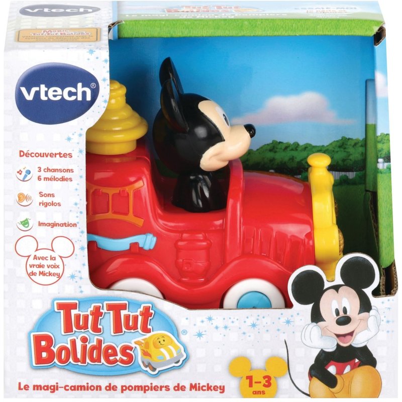 Tut Tut Aventures Tut Tut Bolides - Vehicules Mickey Et Ses Amis (Différents Modèles)