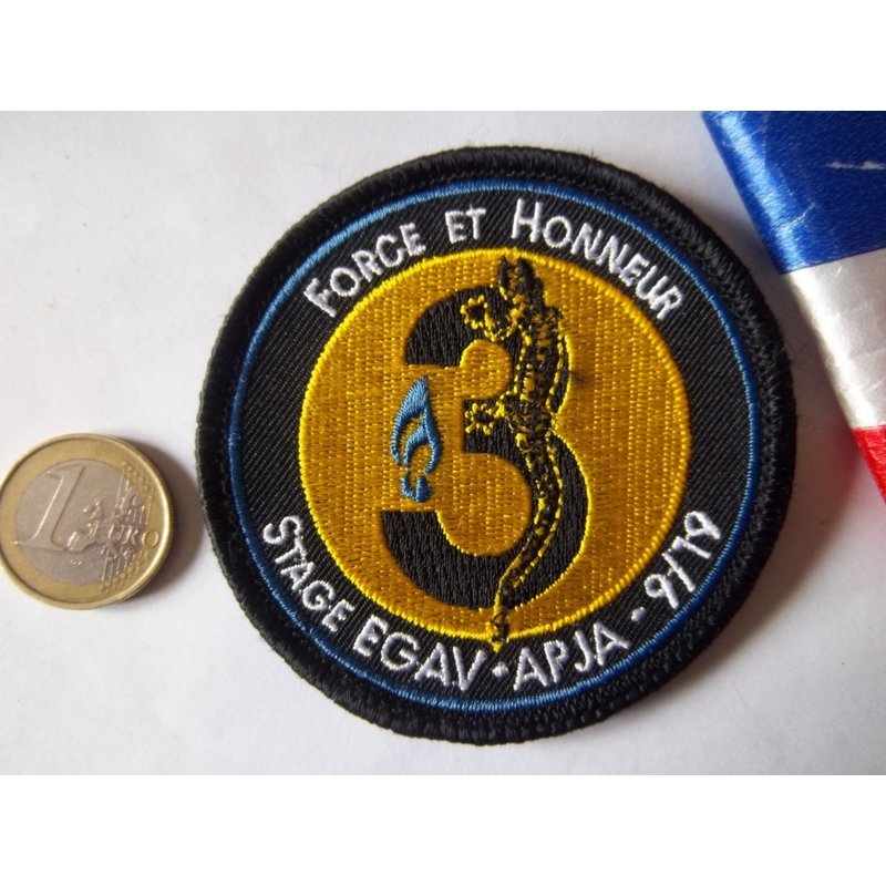 Écusson Militaire Obsolète ! (Gav Apja) 9/19 Insigne Tissu Collection