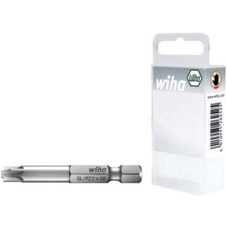 Embout professionnel, fente Xeno-Pozidriv, Forme E 6,3 Wiha Professional 7049 XZ 36086 Longueur:70 mm