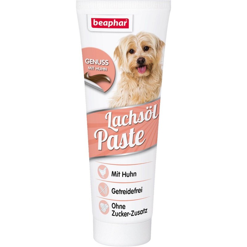 Beaphar Pâte L Huile De Saumon Pour Chien