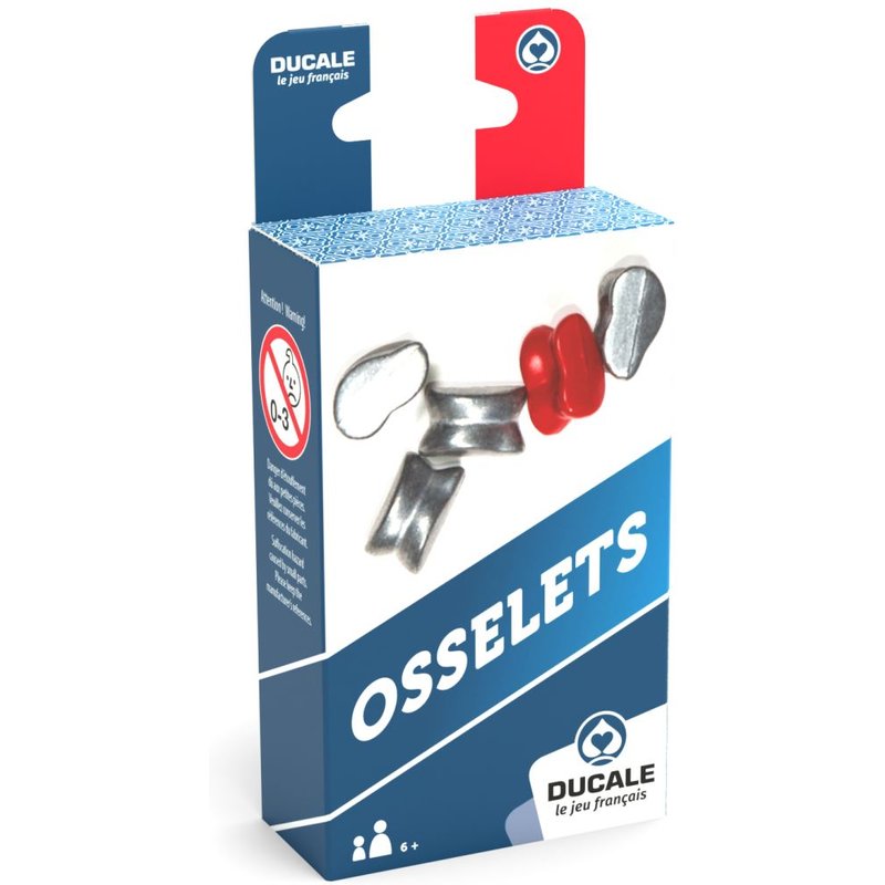 Jeu Traditionnel Ducale - 5 Osselets Metal - Eco Format