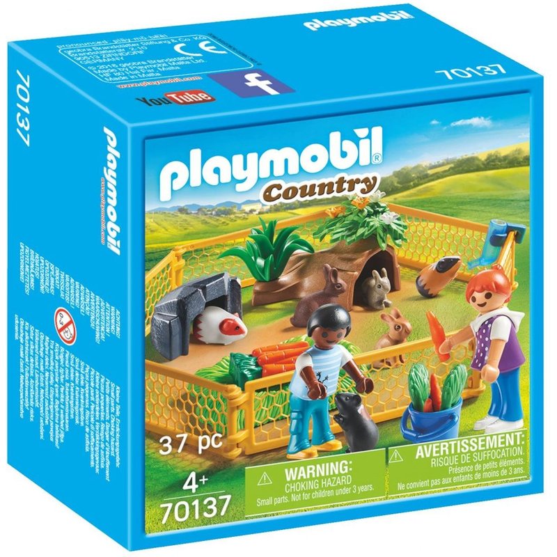 Playmobil 70137 - Enfants petits animaux
