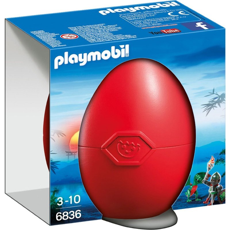 Playmobil 6836 - Combattant avec dragon vert