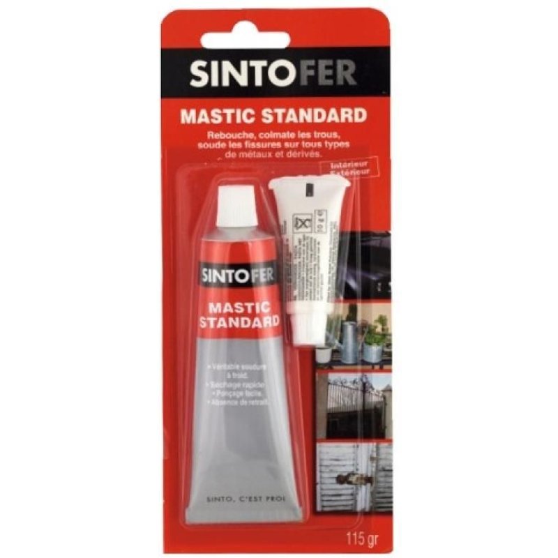 Mastic sintofer Standard avec durcisseur, boîte de 170 ml