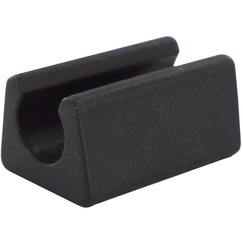 Lot de 4 embouts de protection en plastique noir Interges