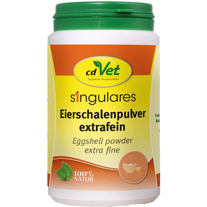 Cdvet Singuli Re Poudre De Coquille D Oeuf Extra Fine 90g - Complément Alimentaire Pour Chiens Et Chats Grâce Au Calcium Et Aux Minéraux