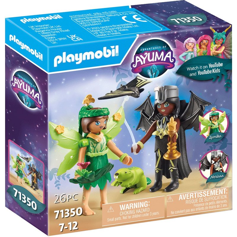 Playmobil Ayuma 71350 - Forest Et Bat Fairies