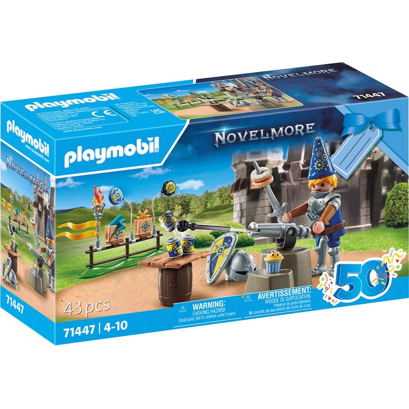 Playmobil Novelmore 71447 - Chevalier Et DĂ©corations De FĂȘte (SpĂ©cial 50 Ans)