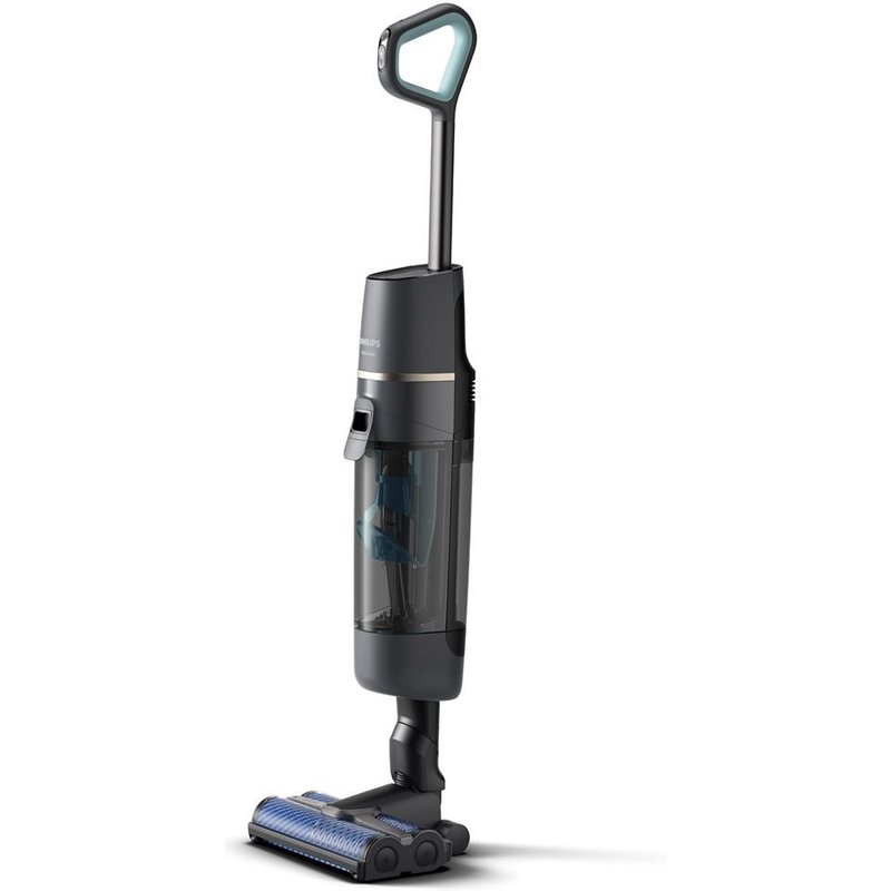 Aspirateur balai Philips AquaTrio Cordless Série 7000 XW7110/01 25,9 V Gris anthracite et Doré