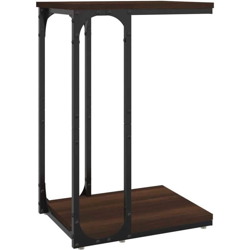 Vidaxl Table D'appoint ChĂȘne Marron 40x30x60 Cm Bois D'ingĂ©nierie